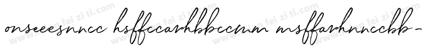 white oleander slanted字体转换